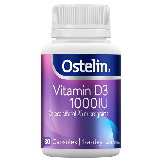 Ostelin Vitamin D3 1000IU Capsules 130 Capsules