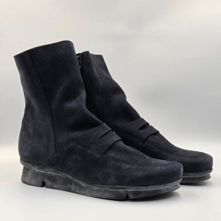 Arche Sample Padena Navy Ankle Boots