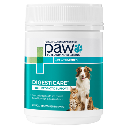 Blackmores Paw Digesticare For Dogs And Cats 143g