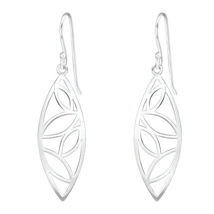 Rossan Open Cut Leaf Silver FE4664
