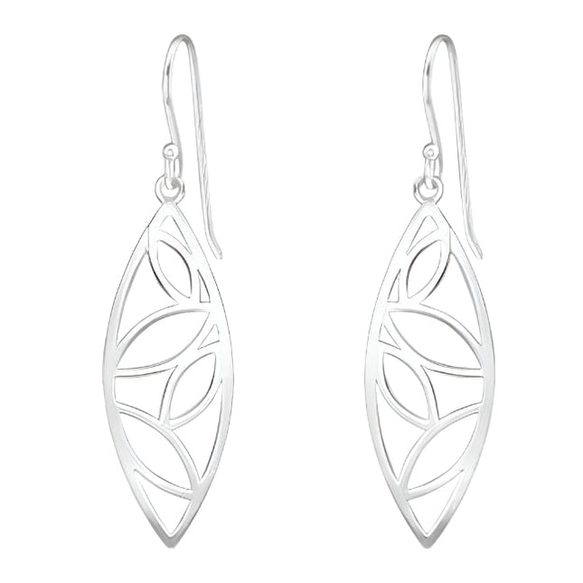 Rossan Open Cut Leaf Silver FE4664