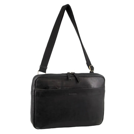 Pierre Cardin Soft Italian Leather Business Computer Bag