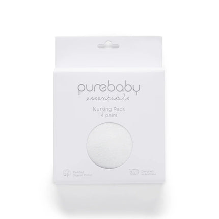 Purebaby Nursing Pads 4 Pair