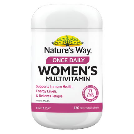 Nature's Way Once Daily Women's Multivitamin 120 Tablets