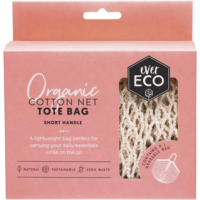 Ever Eco Organic Cotton Tote Bag Short Handle
