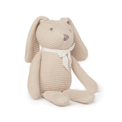Purebaby Knitted Wheat Bunny Toy