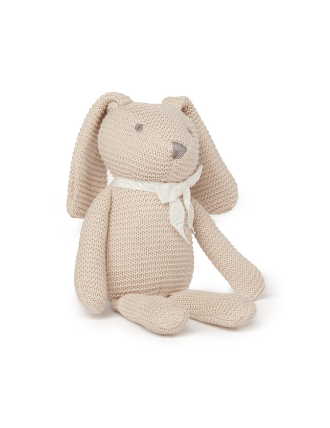 Purebaby Knitted Wheat Bunny Toy