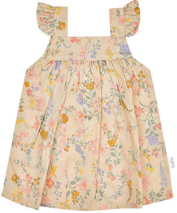 TOSHI Baby Dress Isabelle in Almond Cotton A Line Design