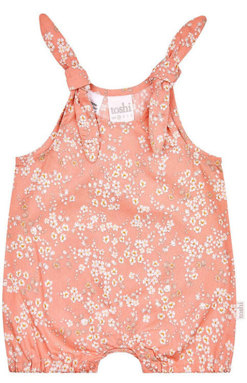 Toshi Baby Romper Stephanie Tea Rose