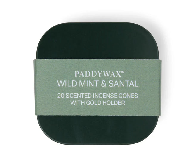 Paddywax Cubed Metal Tin Incense 20 Sticks