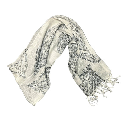 Branded Workwear Scarf Paisley with Tassels