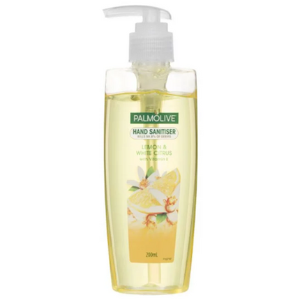 Palmolive Hand Sanitiser Lemon & White Citrus 200ml - OhYouLuckyDuck.com.au