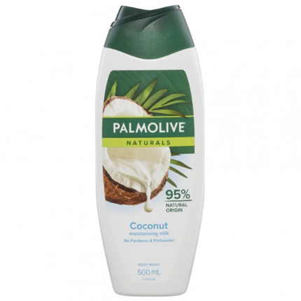 Palmolive Naturals Coconut & Milk Shower Gel 500ml - OhYouLuckyDuck.com.au