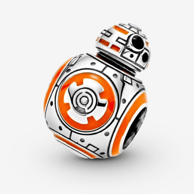 Pandora Jewelry Silver Charm Star Wars BB-8 - OhYouLuckyDuck.com.au