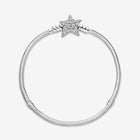 Pandora Moments Asymmetric Star Clasp Snake Chain Bracelet - OhYouLuckyDuck.com.au