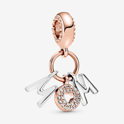 Pandora Mum Letters Dangle Charm - OhYouLuckyDuck.com.au