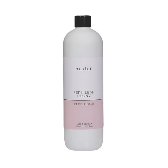 Huxter Bubble Bath Fern Leaf Peony 500mL