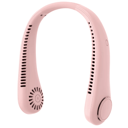 Pink Portable Neck Fan - OhYouLuckyDuck.com.au