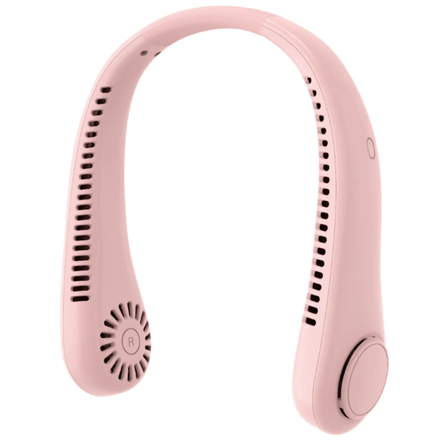 Pink Portable Neck Fan - OhYouLuckyDuck.com.au