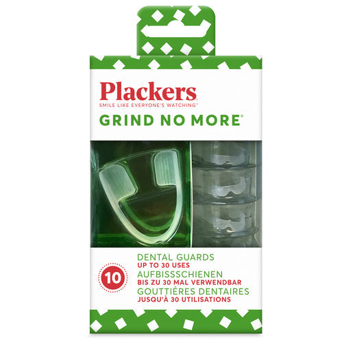 Plackers Grind No More Dental Guards 10 Pieces