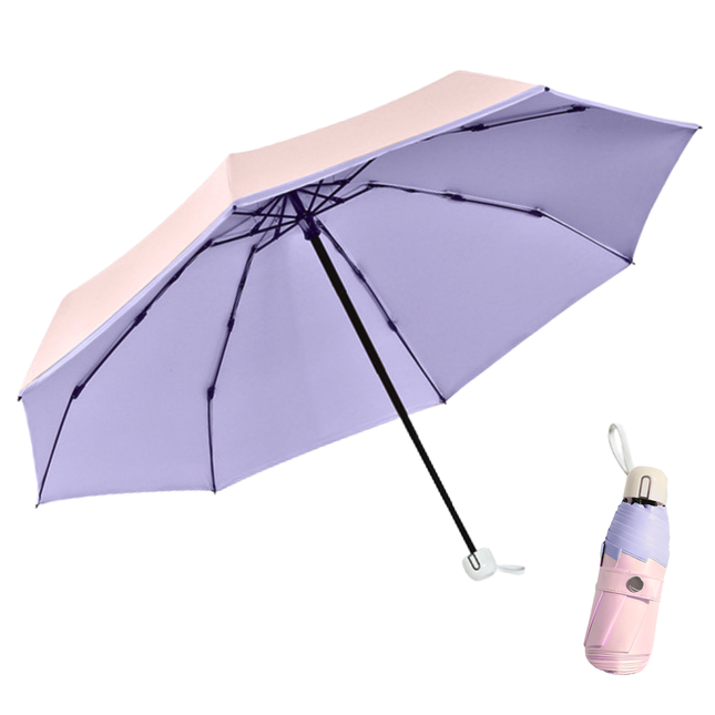 Splash Mini UV Umbrella for Sun and Rain Protection Lilac