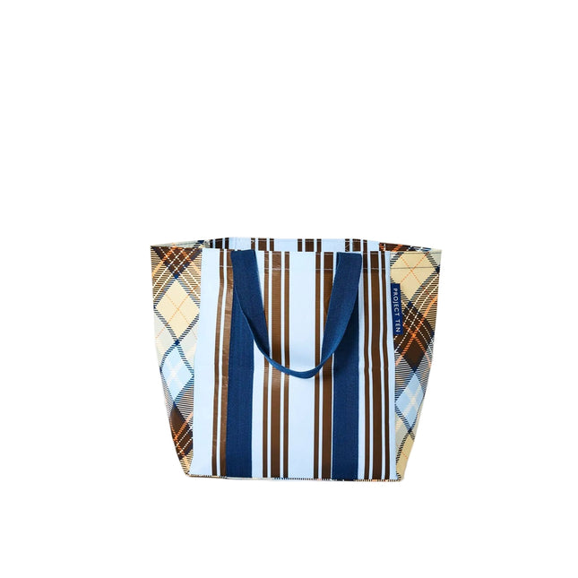 Project Ten Shopper Tote Multi Stripe