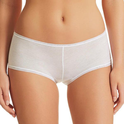 Kayser Pure Cotton Boyleg Briefs - White - OhYouLuckyDuck.com.au