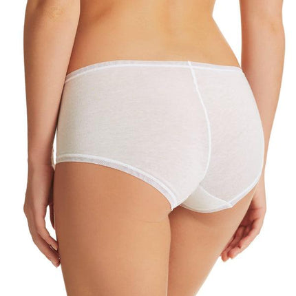 Kayser Pure Cotton Boyleg Briefs - White - OhYouLuckyDuck.com.au
