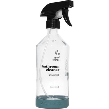 Good Change Store Glass Bottle With Spray Trigger Bathroom Cleaner 6 x 500mL