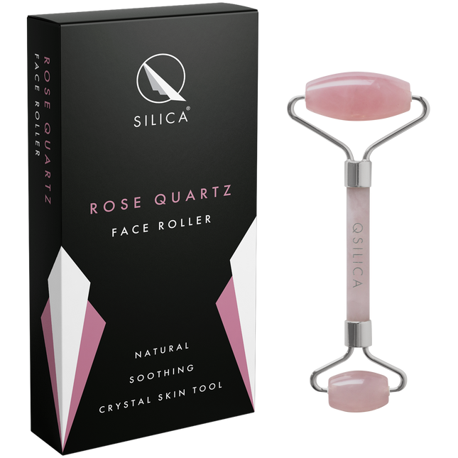 QSilica Rose Quartz Face Roller