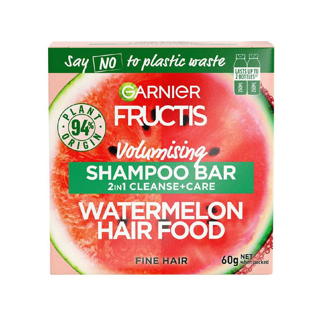 Garnier Fructis Hair Food Shampoo Bar - Watermelon - OhYouLuckyDuck.com.au