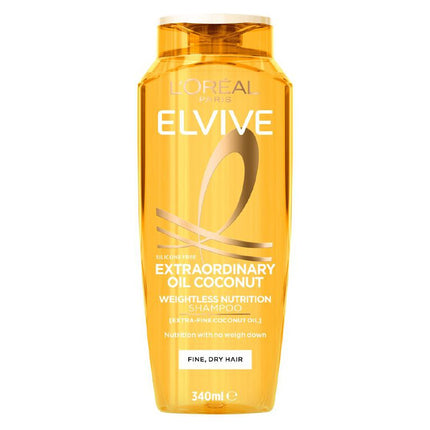 L'OrÃ©al Elvive Extraordinary Oil Nourishing Shampoo for Dry Hair 340ML