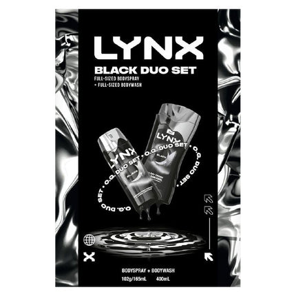 Lynx Duo Black Gift Set 2025