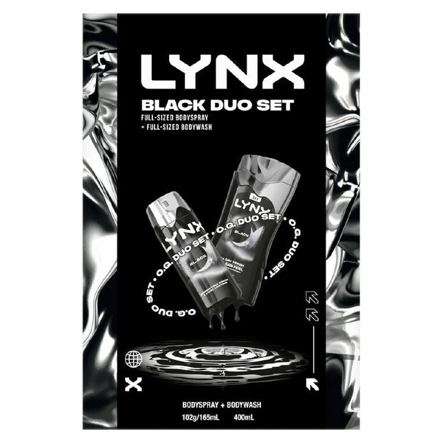 Lynx Duo Black Gift Set 2025