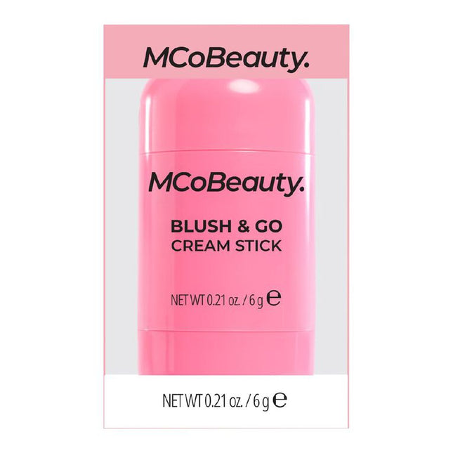 MCoBeauty Blush and Go Cream Stick Hot Pink 6.5g
