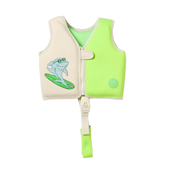 SunnyLife Shred Shark Swim Vest for Toddlers Age 1 to 2 Years
