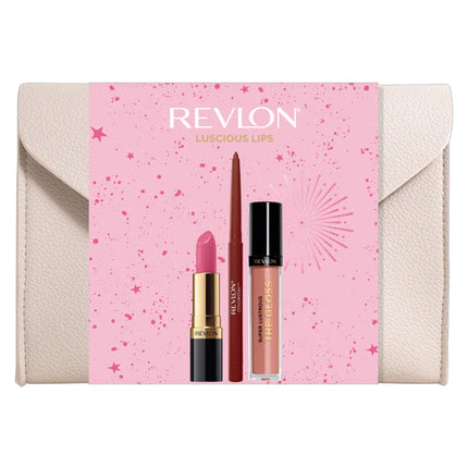 Revolution Luscious Lips Makeup Gift Set 3 Piece
