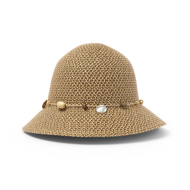 Rigon Bohemian Bucket Hat for Sun Protection Chocolate M/L