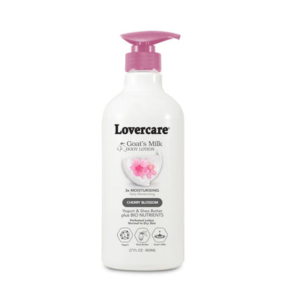 Lovercare Goats Milk Body Lotion with Cherry Blossom 800ml