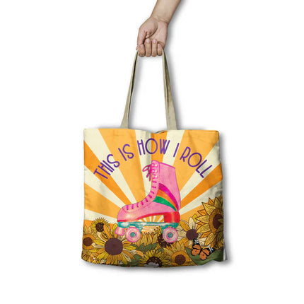 Lisa Pollock Shopping Bag This Is How I Roll