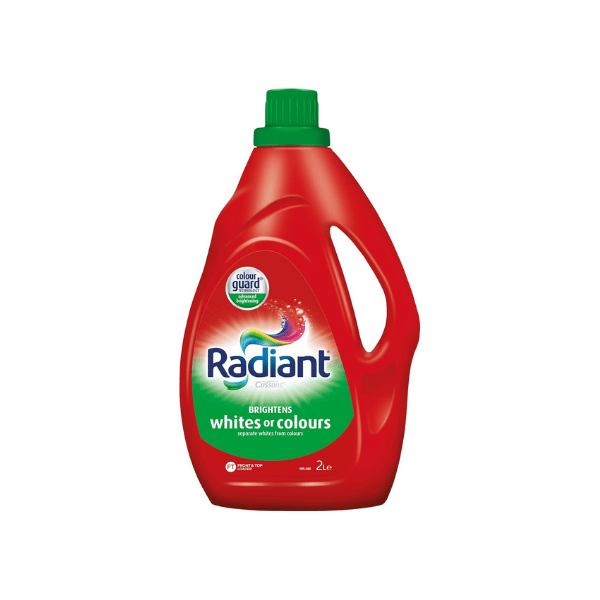 Radiant Laundry Liquid Whites & Colours 2L