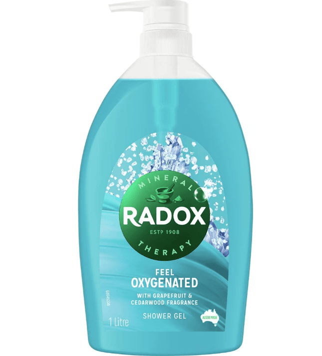 Radox Shower Gel Feel Oxygenated 1L - OhYouLuckyDuck.com.au