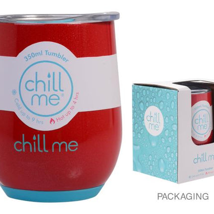 Chill Me Tumbler Red Earth