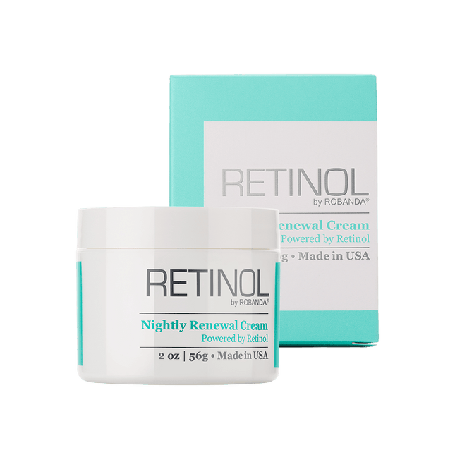 2x RETINOL by Robanda - Nightly Renewal Cream 56g - Cosmetics Squad