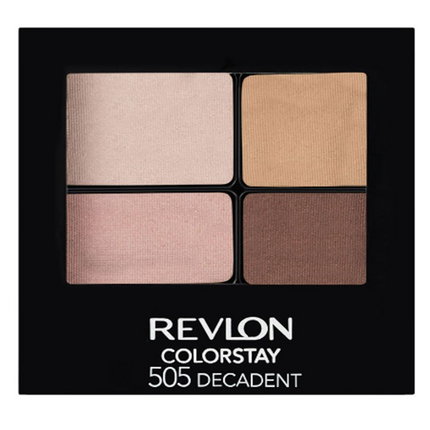 Revlon Colorstay 16 Hour Eye Shadow Quad 505 Decadent - OhYouLuckyDuck.com.au