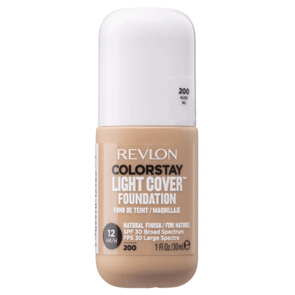 Revlon Colorstay Light Cover Foundation Nude 30ml - OhYouLuckyDuck.com.au