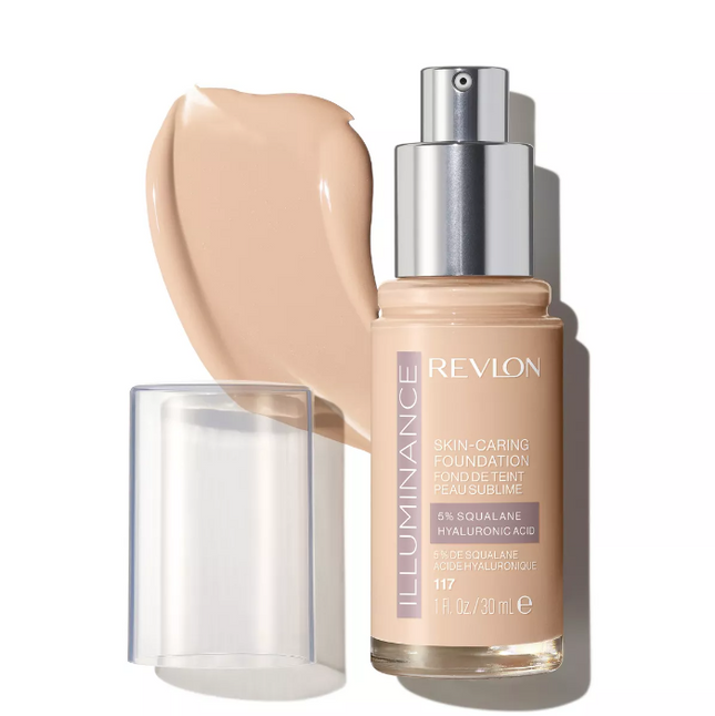 Revlon Illuminance Skin-Caring Liquid Foundation Light Beige - OhYouLuckyDuck.com.au