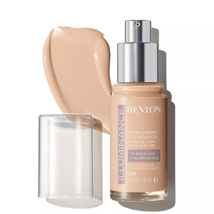 Revlon Illuminance Skin Caring Foundation Creamy Natural - OhYouLuckyDuck.com.au