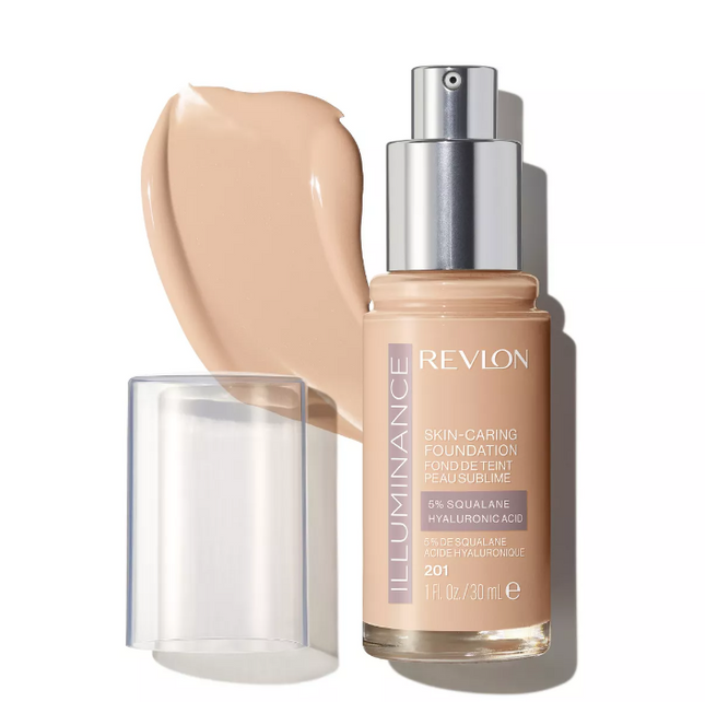 Revlon Illuminance Skin Caring Foundation Creamy Natural - OhYouLuckyDuck.com.au