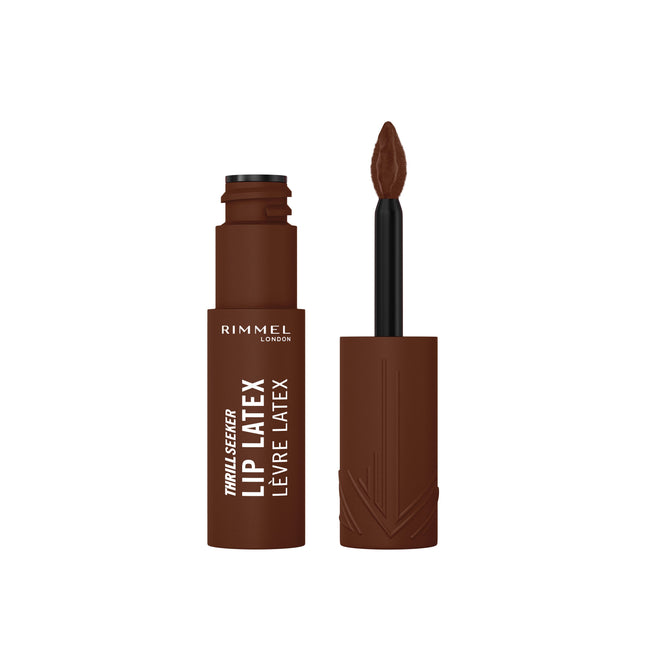 Rimmel Thrill Seeker Lip Latex 600 Cappuccino Deep